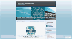 Desktop Screenshot of fredsbeachhavendiner.com