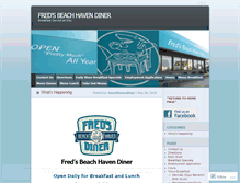 Tablet Screenshot of fredsbeachhavendiner.com